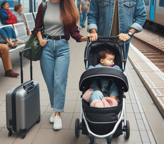 殺人怪風！嬰兒車被吹落鐵軌 勇父救女不及遭輾雙亡