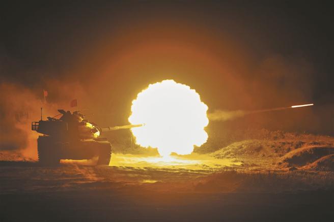 「夜战训练」也是今年重点之一，聚焦官兵24小时不间断的作战能力验证。（本报资料照片）