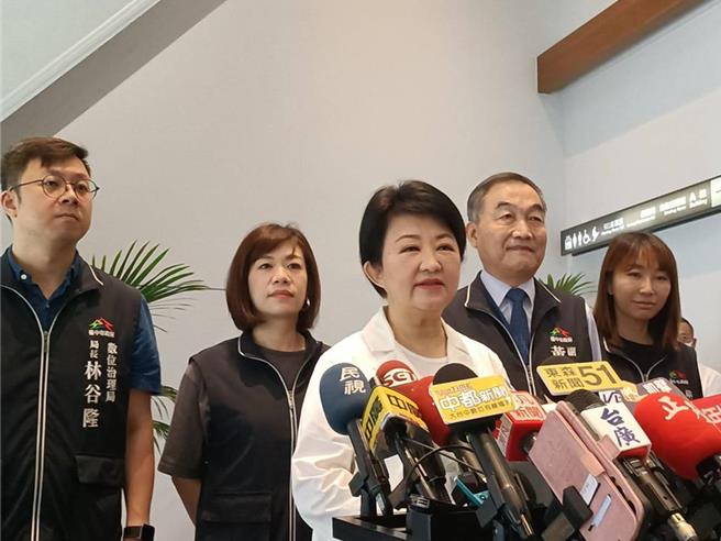 台中市长卢秀燕今晚将访美，对于美国总统拜登宣布退选，市府表示「没有评论」。（资料照片）