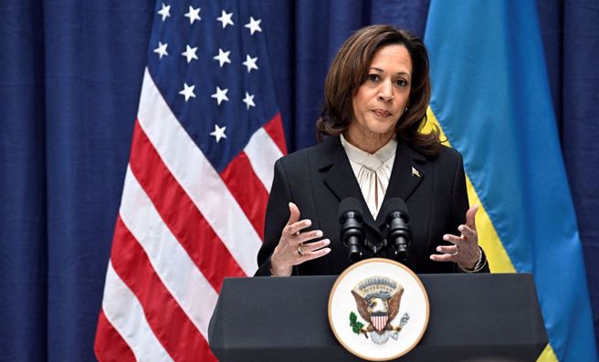 美國副總統賀錦麗（Kamala Harris）。（圖 / 路透社）