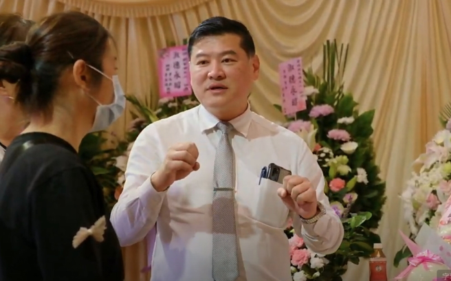 黃韋傑透露殯葬人員克服身心恐懼的過程。(金麟生命提供)