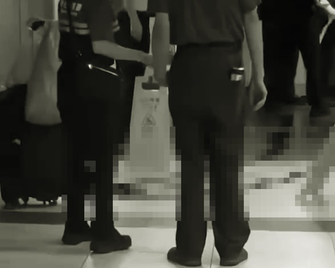 台北車站北一門B1女廁昨（21日）下午三時許驚傳意外！（翻攝記者爆料網）