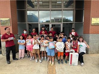 桃園山腳分隊防災宣導 幼兒園師生體驗濃煙逃生