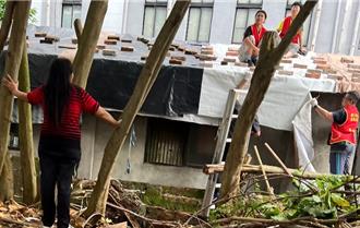 凱米颱風來襲！華山啟動長者防颱關懷