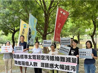 環保團體批空汙抵換太寬鬆 疑為財團開後門