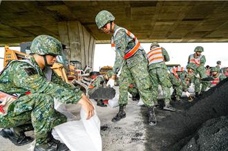 凱米颱風恐釀災  國防部：國軍隨時可投入災害防救