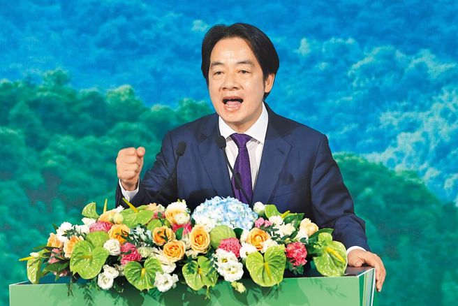 賴清德在全代會強調「沒有建立憲法規範的權威與共識，政黨政治不可能健全」。（資料照／黃世麒攝）