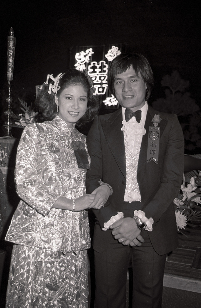 傅声和甄妮1976年在台北圆山大饭店举办喜宴。（图／中时资料照）