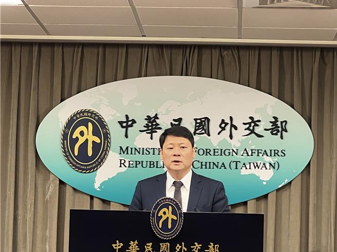 外交部拉丁美洲及加勒比海司長鄭力城。（蔡宗穎攝）