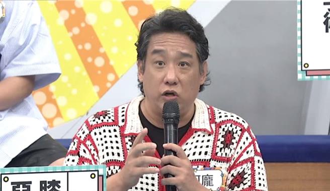 阿庞曾经车祸导致粉碎性骨折。（中天综合台提供）