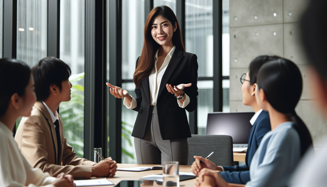 狮子、天蝎、水瓶3星座女在职场敢说敢做，为团队注入新的活力和动力。（AI生成示意图）