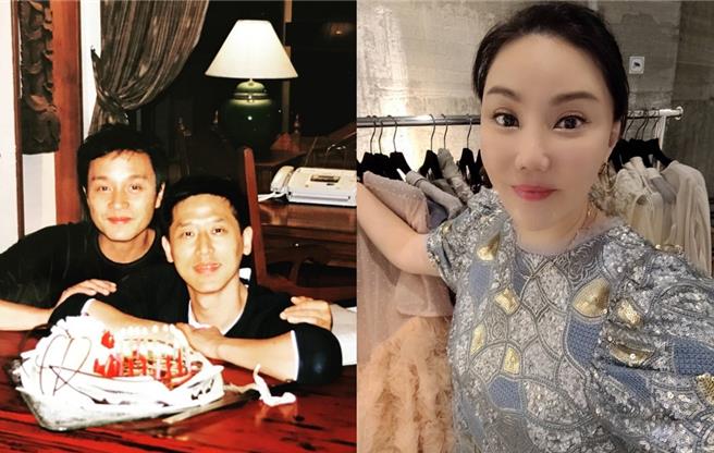 張國榮與唐鶴德曾是深愛彼此的伴侶（左）、沈嶸（右）。（翻攝自dhttong IG、沈嶸魔法命理學院提供）