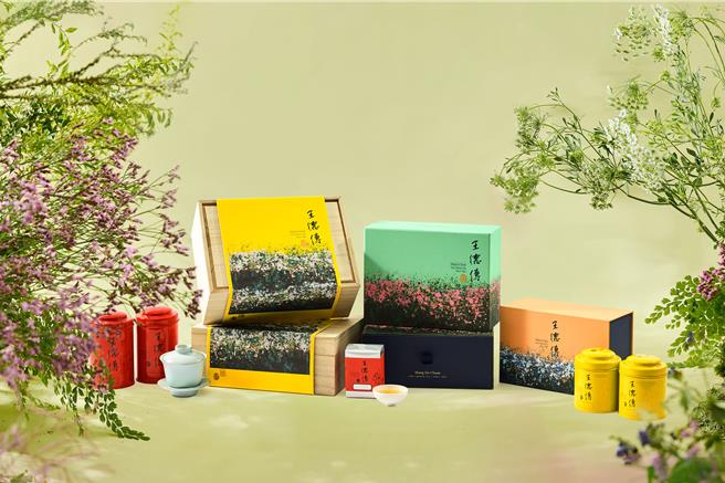 王德傳茶莊4款「生生」系列中秋茶禮將於8月6日上市。（王德傳茶莊提供／朱世凱台北傳真）