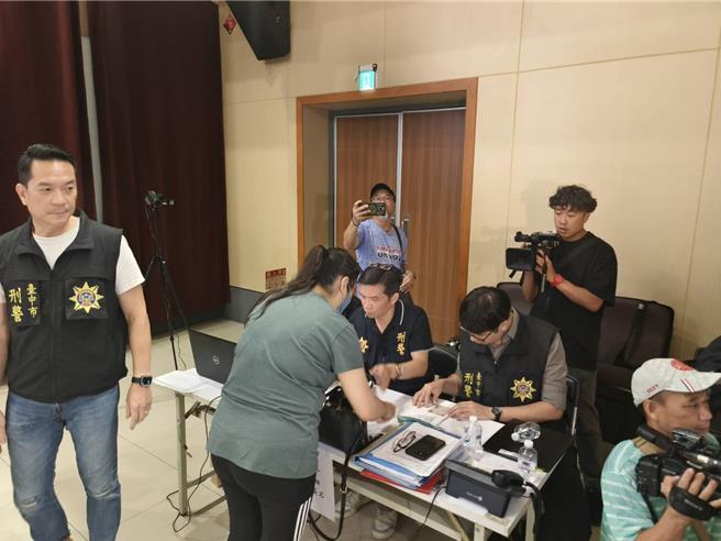 115人抢3张当铺牌照，台中市警察局今公开抽籤。（台中市警察局提供／李易昌台中传真）