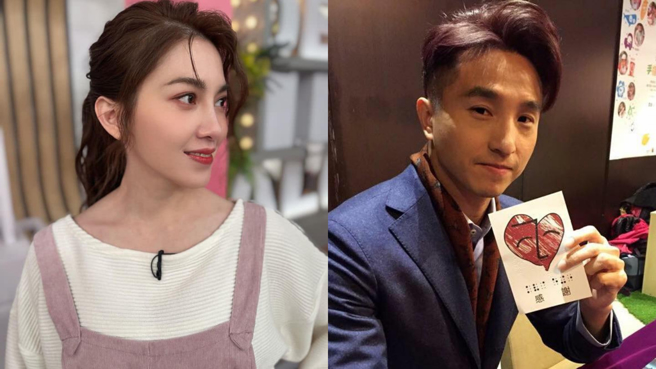 许蓝方、王少伟互动多次被拍传绯闻，双方始终未松口认爱。（图／翻摄自许蓝方、王少伟脸书）