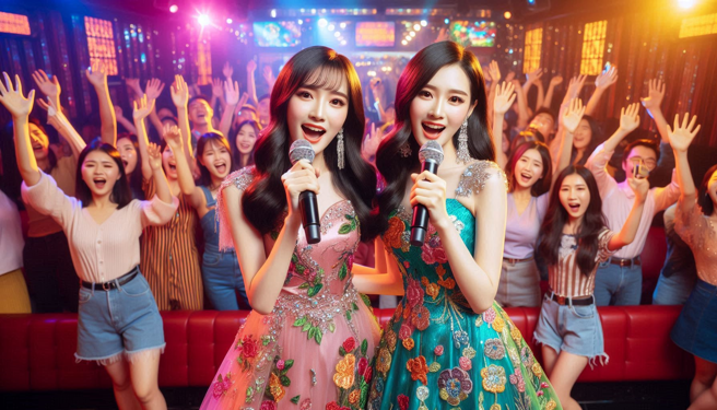 网友质疑，外送业者需配合颱风假停止服务，那KTV、电影院、百货公司等娱乐产业是否也应比照办理。（示意图／AI生成）