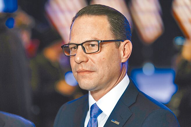 宾州州长夏皮罗在宾州的领先地位对民主党胜选扮演关键角色，媒体认为本届他将以副总统身分参选。（美联社）