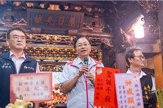 出席壽山巖觀音寺文化節 張善政祈求桃園平安