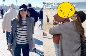 「甜心主播」侯佩岑澳洲度假　被拍和嫩男嘴對嘴親親