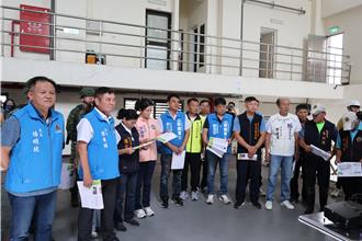 鍾東錦坐鎮凱米颱風應變中心    指示加強山區長輩就醫撤離工作