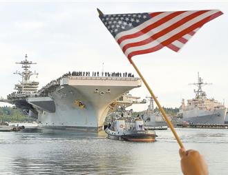 放飛無人機偷拍釜山港美航艦 3陸留學生被捕