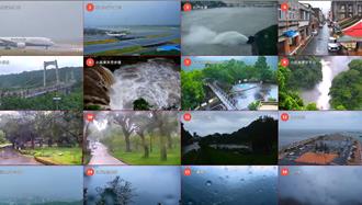 桃園「鏡頭君」直播凱米動態 50萬人次搶看石門水庫洩洪