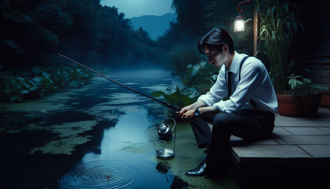 失業男闖私人魚池釣魚被抓包　老闆發現都沒釣到！直接送兩條