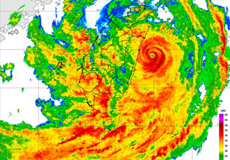 凱米1狀況太特殊 鄭明典驚呼：沒見過可類比的颱風