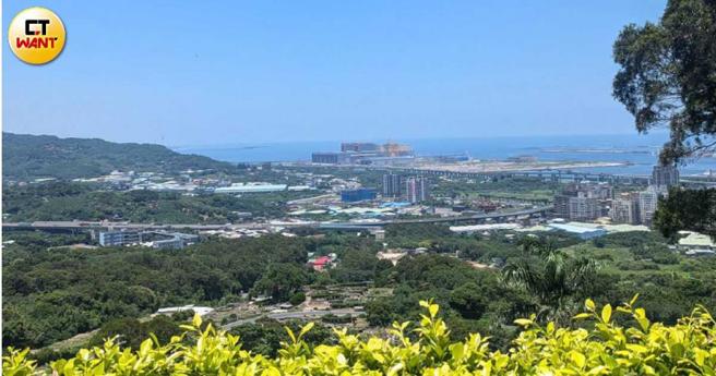 该处墓地不仅地理风景绝佳，可以远眺台北港，其山下还有居民长期以守墓为主要营生，形成特殊的「守墓村」。（图／记者林冠吟摄）