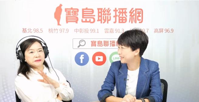 陈亭妃今接受专访被问及，见到赖清德总统是否会说自己是赖系，她表示，只要靠「眼神就知道我是赖系」。（摘自宝岛联播网《《新闻放鞭炮》专访）