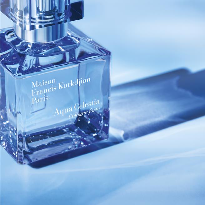 MFK天際之水古龍水，同樣強調中性調性，女性也能使用。（爵思提供／黃唯淯台北傳真）