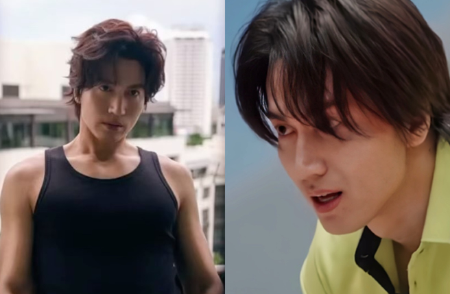 言承旭化身按摩师傅的画面疯传。（图／IG@言承旭、微博）