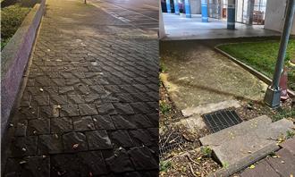 北市「新生館」主打友善身障 周邊卻無障礙動線不佳