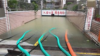 大樓淹水量如「3萬個浴缸」 釀三民區大停電！台電搶修中