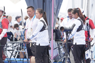 巴黎奧運》中華射箭女子隊排名第9 教練點出排名賽小缺失