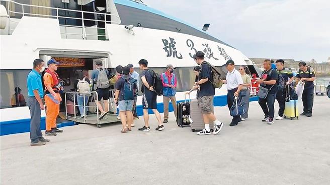 颱風影響，多數離島航班皆停駛。示意圖。（本報資料照片）