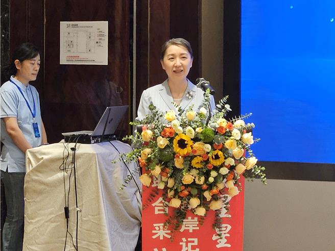 大陆国台办副主任吴玺25日于寧夏银川出席活动，是上任后在两岸媒体前的首秀。（陈冠宇摄）