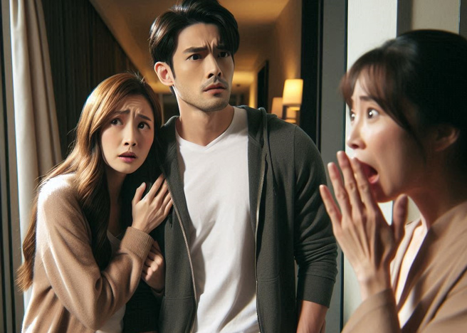 婚姻存续期间晓芳发现阿东与公司同事小妍（化名）有不正常的亲密接触，甚至曾在台南的汽车旅馆被撞见。（示意图、与本案无关／AI生成）