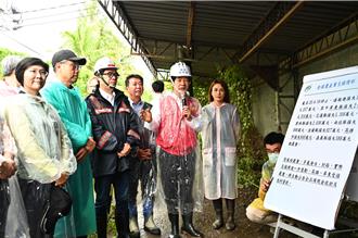 賴清德赴旗山勘災  同意農損補助放寬至全品項作物納救助範圍並免勘查