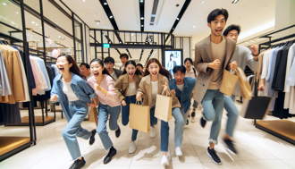 高雄百货公司开了 一票人「跑百米狂衝」原因曝光