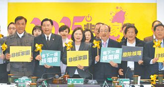 全民總統 要挺住反核壓力