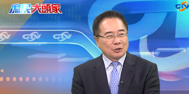 前立委蔡正元。(取自庶民大頭家)