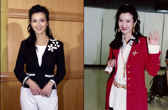 谢玲玲昔日在当红之际与林建岳结婚。（图／中时资料照）