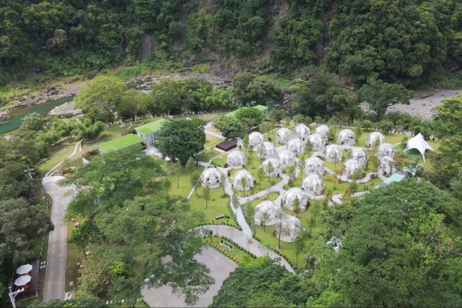 蘇卡利‧漫活是以當地泰雅族族語地名古稱命名，以生態工法低度開發的方式，保留此地原始自然景色和生態共存。（和泰汽車提供）