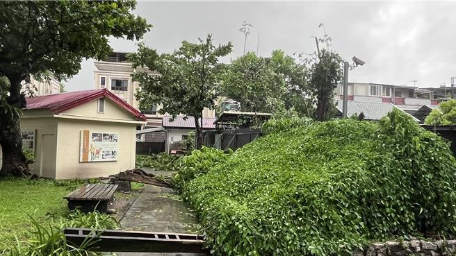 凱米颱風肆虐，為全台灣帶來致災豪雨。（芥菜種會提供／林良齊台北傳真）