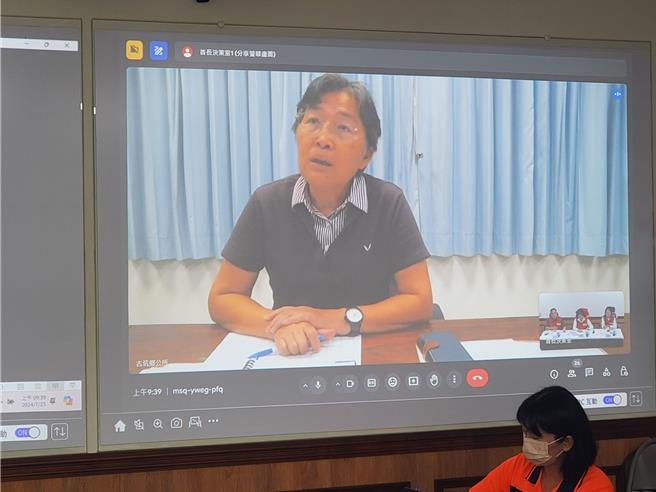 古坑鄉長林慧如會後表達該鄉仍有土石流警戒，盼27日繼續停班停課。（本報資料照片）