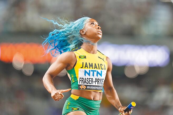 37歲的牙買加「短跑天后」弗拉瑟普萊絲將第5度、也是最後一次參加奧運女子田徑100公尺短跑比賽。（美聯社）