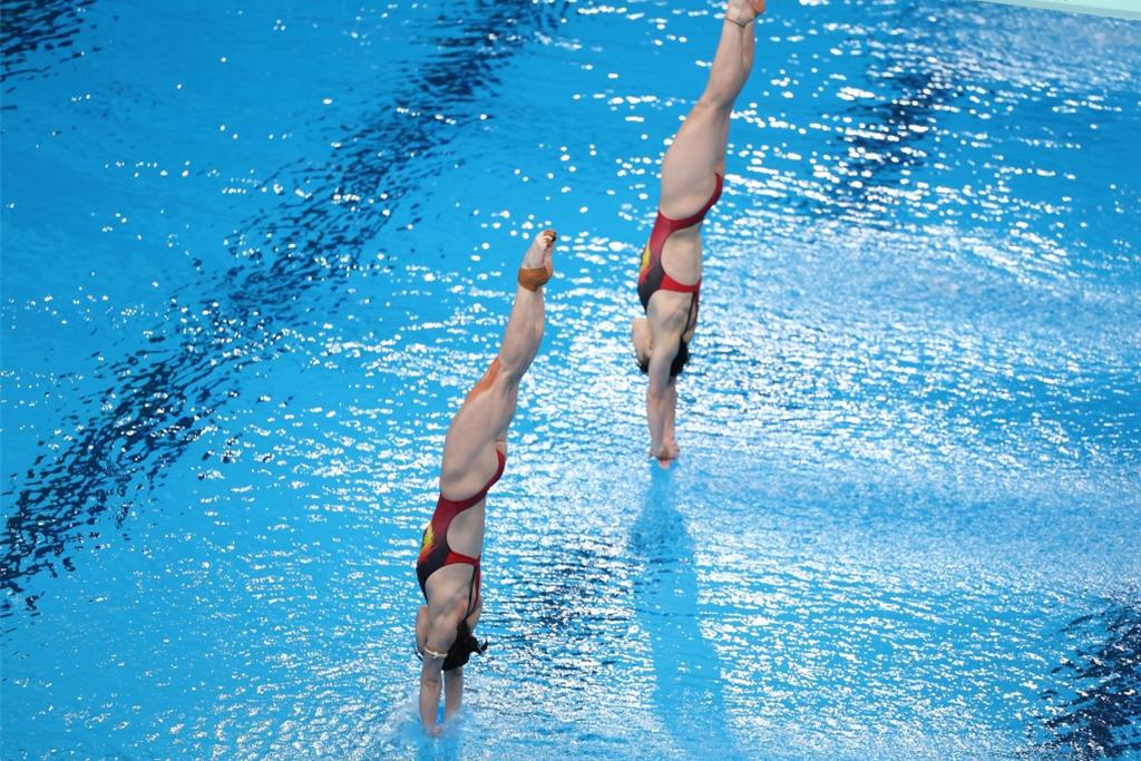 巴黎奧運大陸第二金   跳水女子雙人三米板陳藝文／昌雅妮