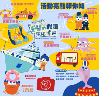 FUN假趣八里港灣嘉年華 周六臺北港海巡基地登場
