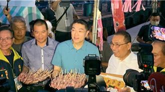 侯友宜基隆同台謝國樑行銷鎖管 力挺兩市漁業觀光